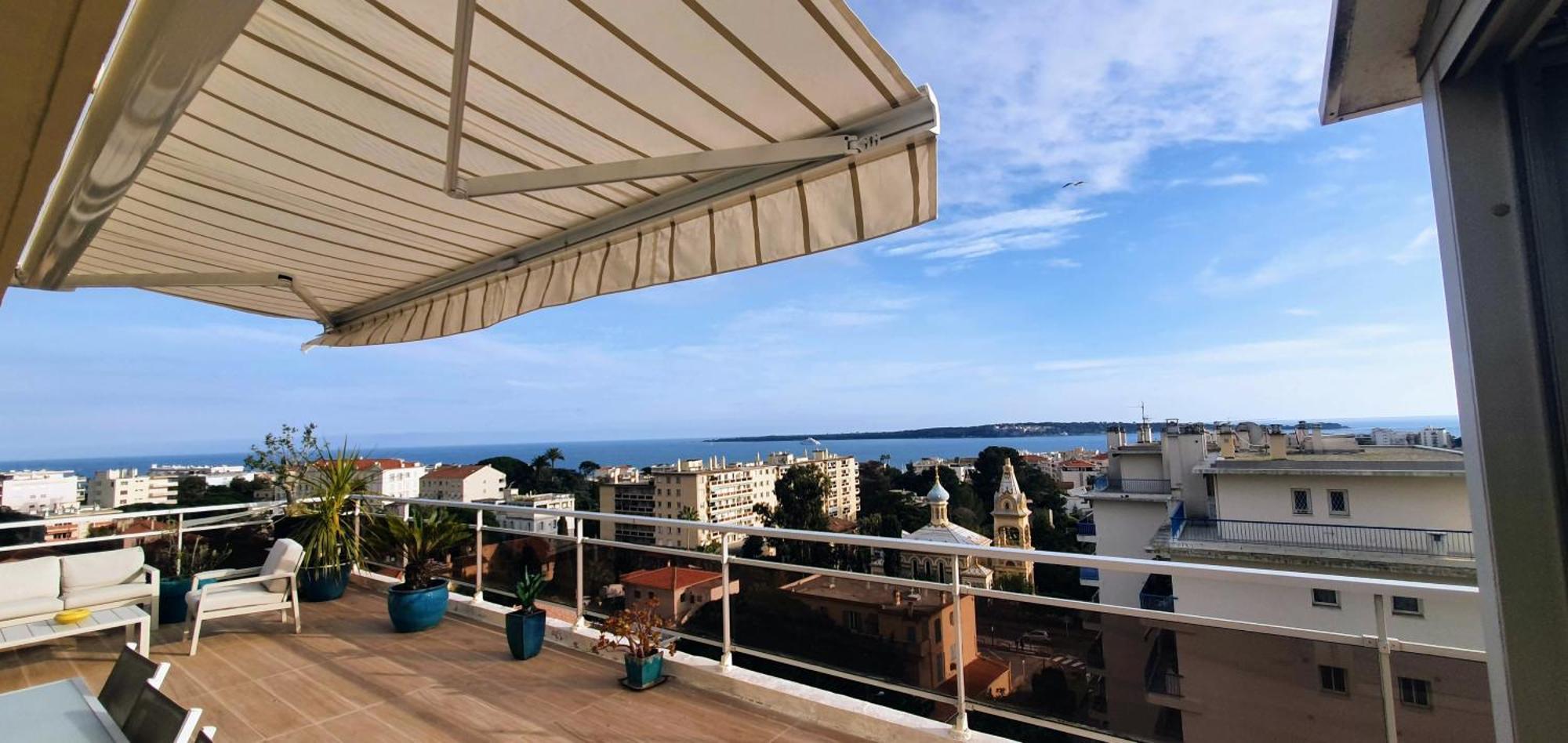 Villa Sur Le Toit - Vue Mer Exceptionnelle Канны Экстерьер фото