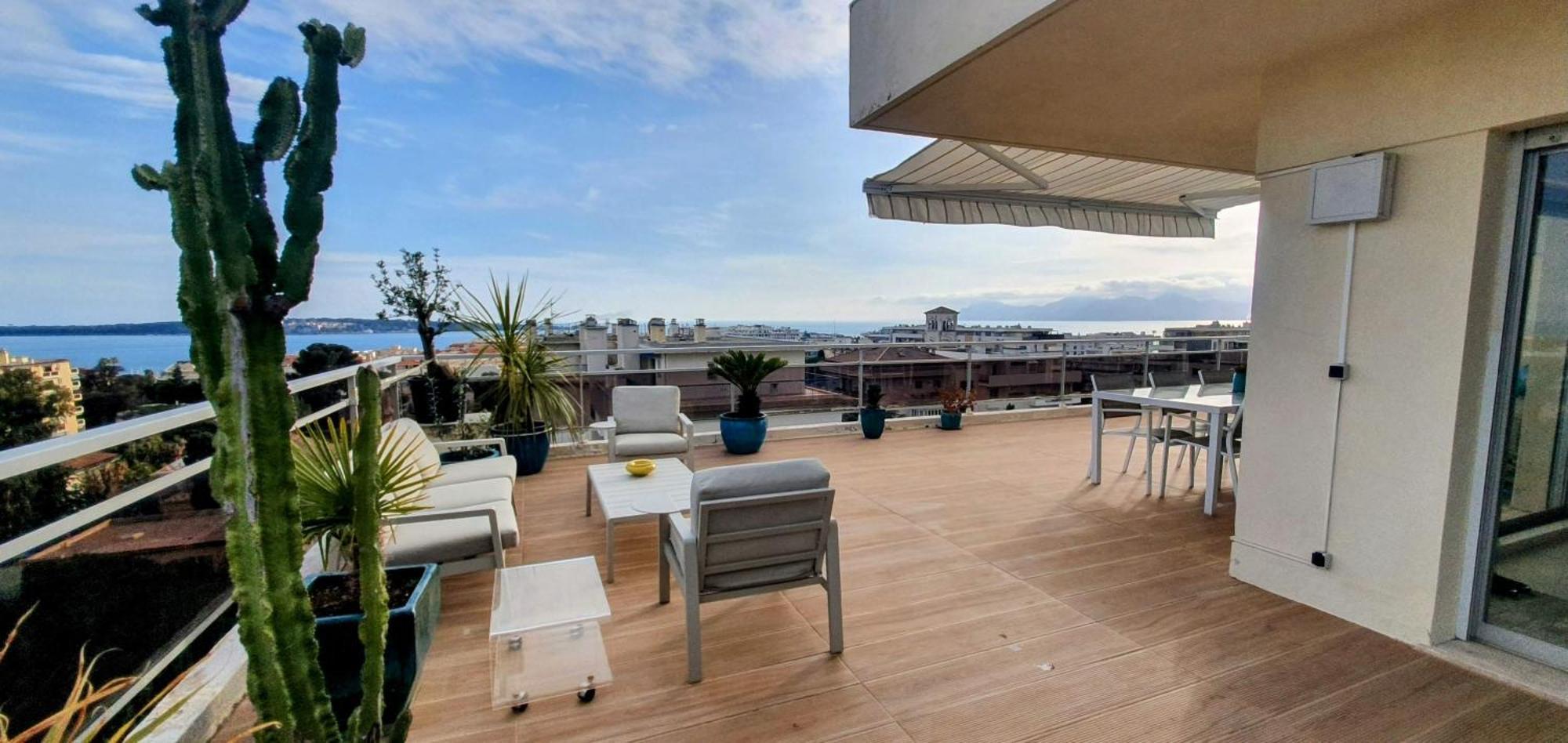 Villa Sur Le Toit - Vue Mer Exceptionnelle Канны Экстерьер фото