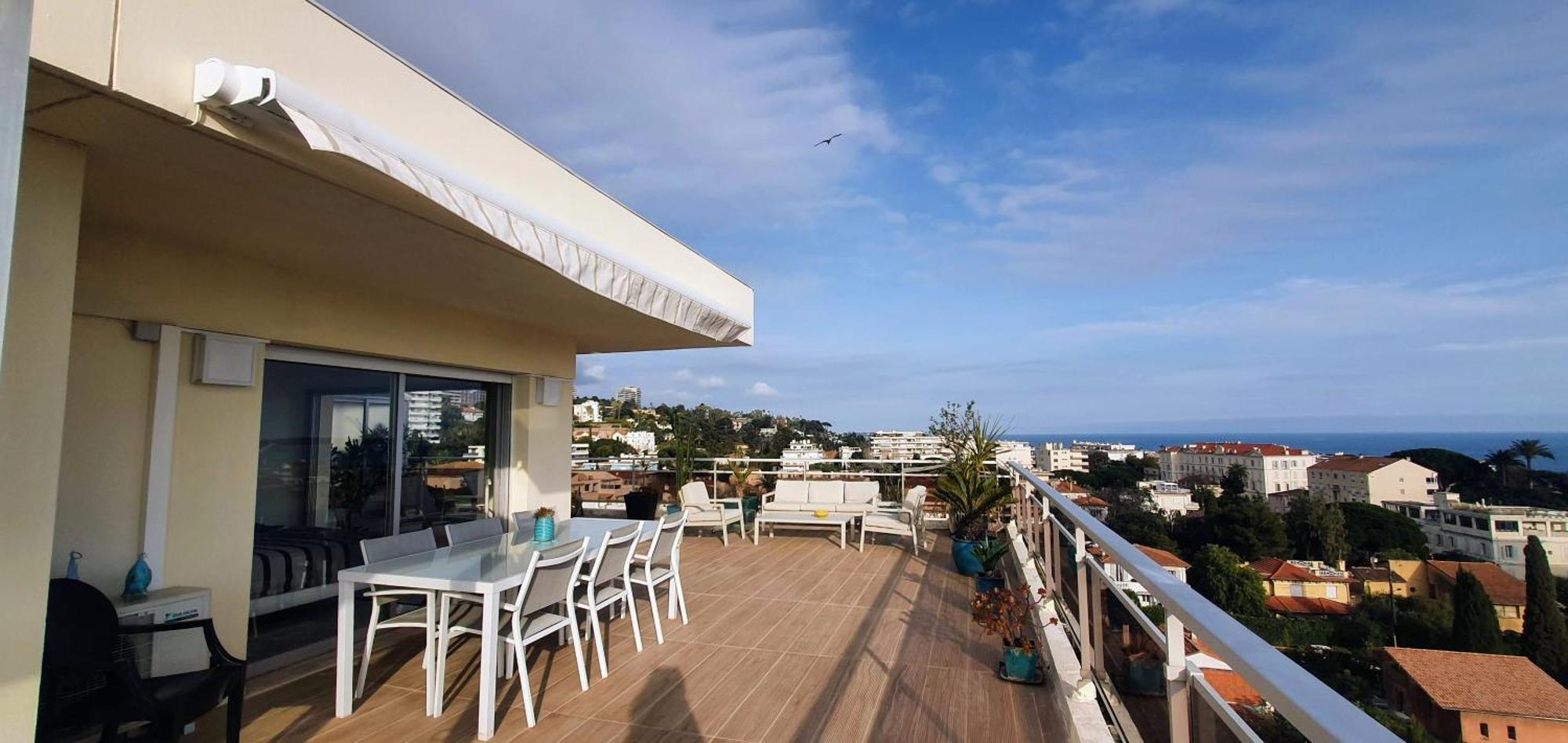 Villa Sur Le Toit - Vue Mer Exceptionnelle Канны Экстерьер фото