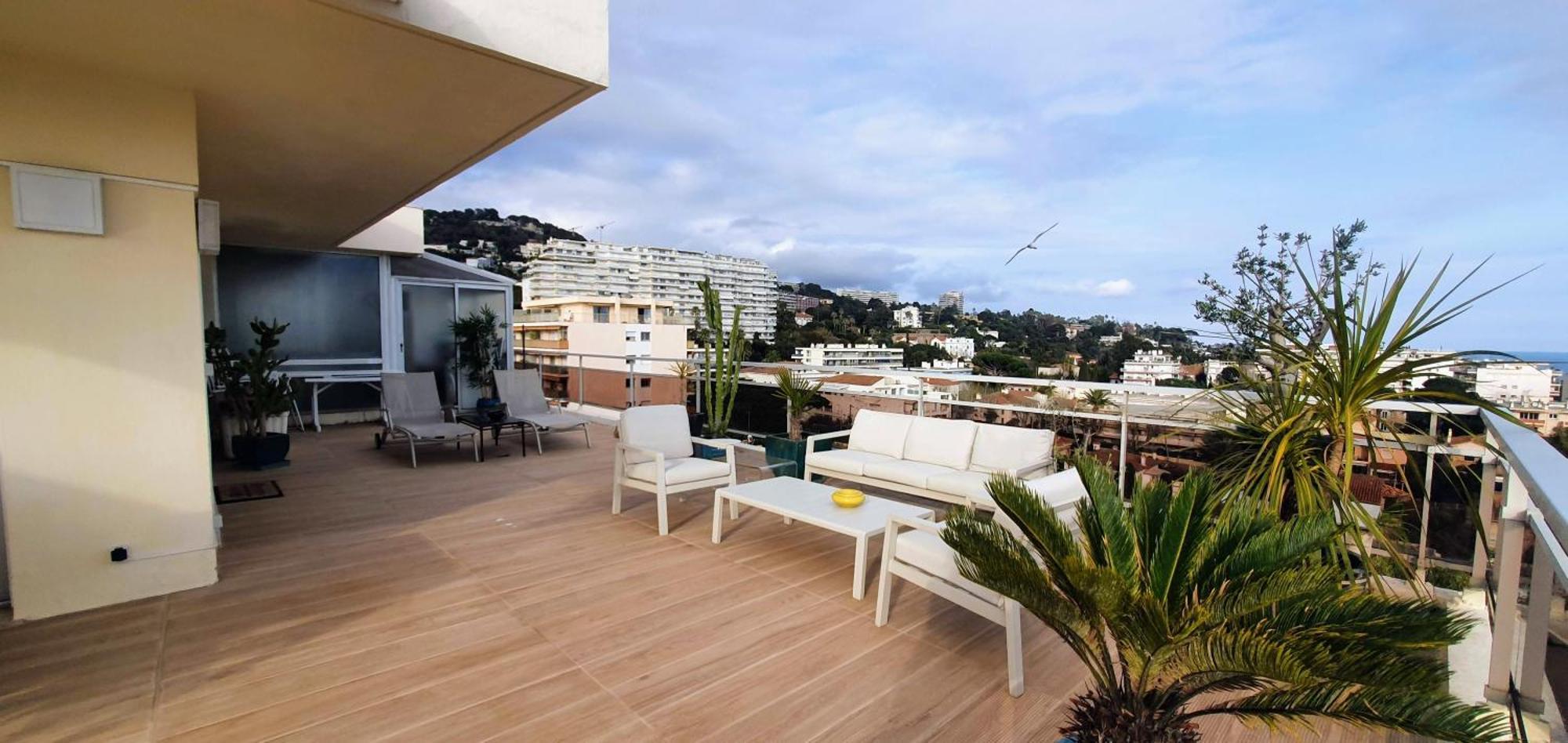 Villa Sur Le Toit - Vue Mer Exceptionnelle Канны Экстерьер фото