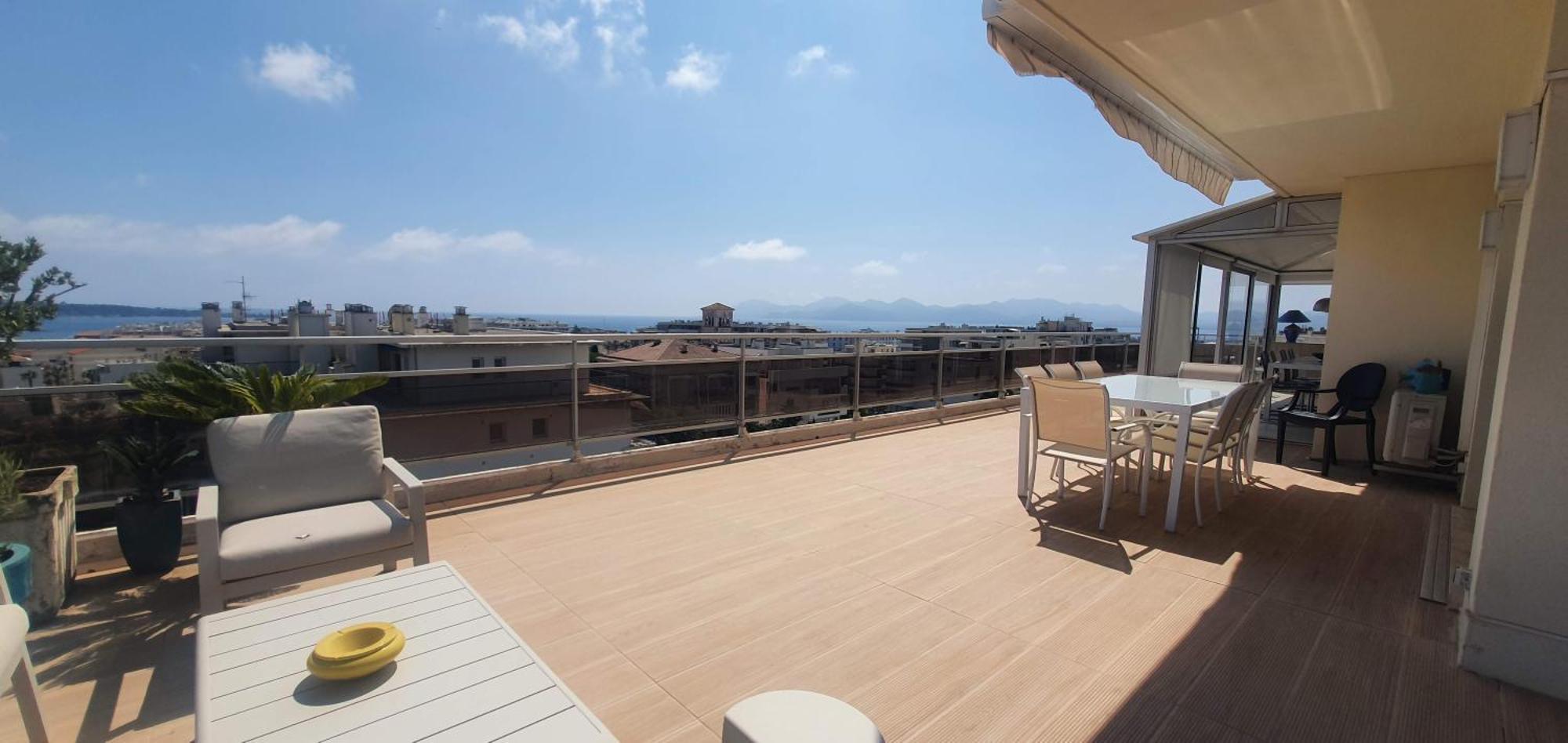 Villa Sur Le Toit - Vue Mer Exceptionnelle Канны Экстерьер фото