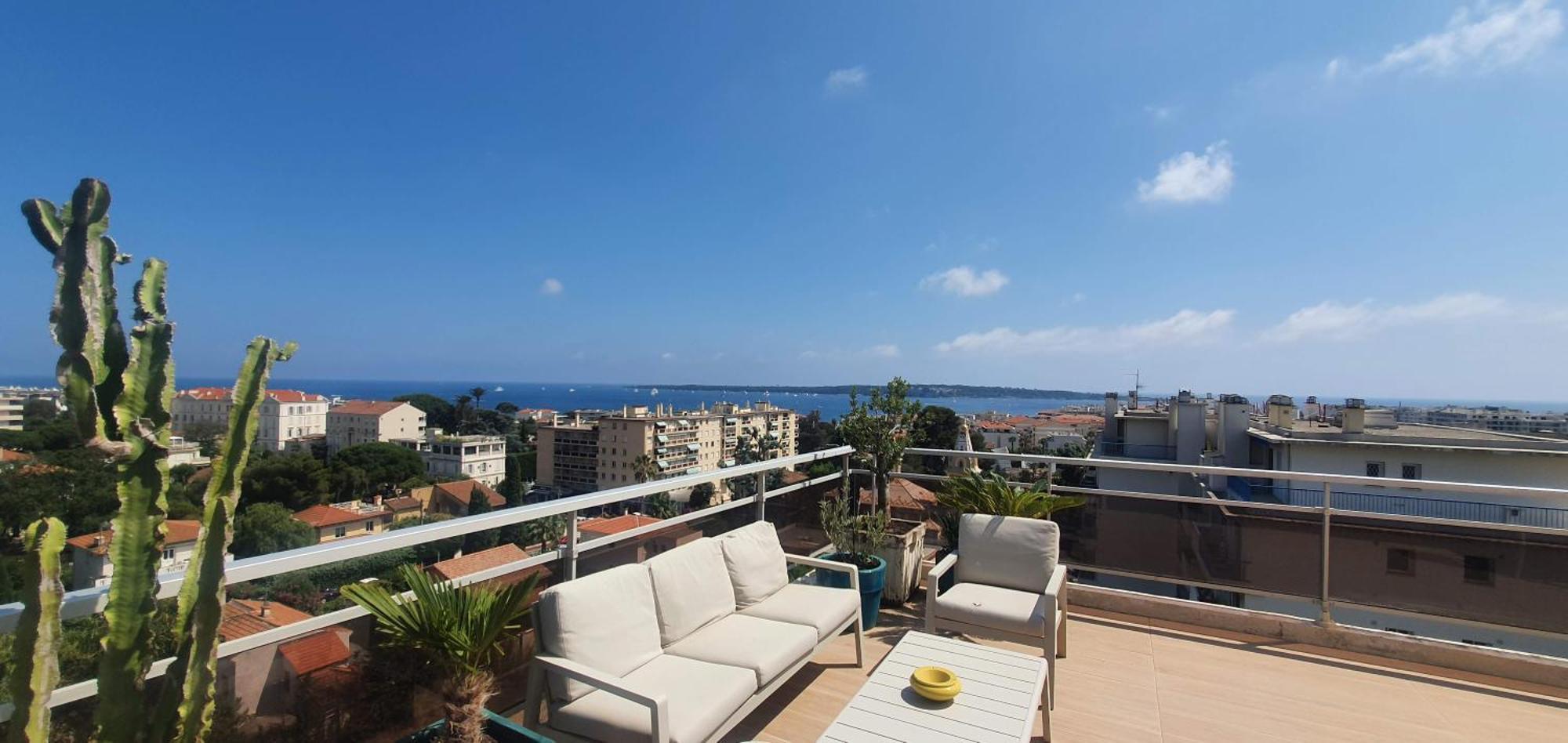 Villa Sur Le Toit - Vue Mer Exceptionnelle Канны Экстерьер фото