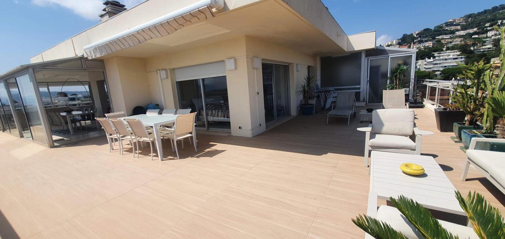 Villa Sur Le Toit - Vue Mer Exceptionnelle Канны Экстерьер фото
