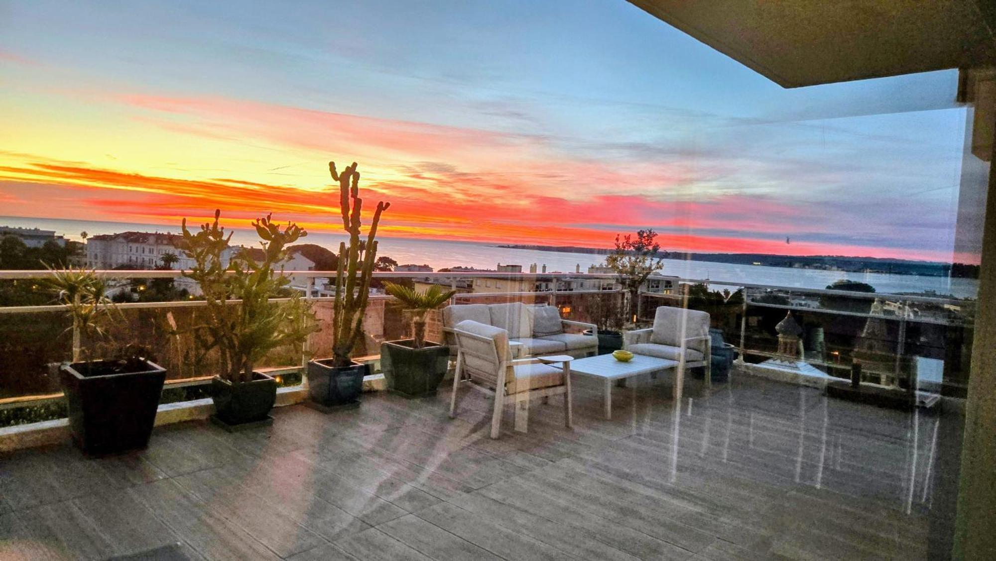 Villa Sur Le Toit - Vue Mer Exceptionnelle Канны Экстерьер фото
