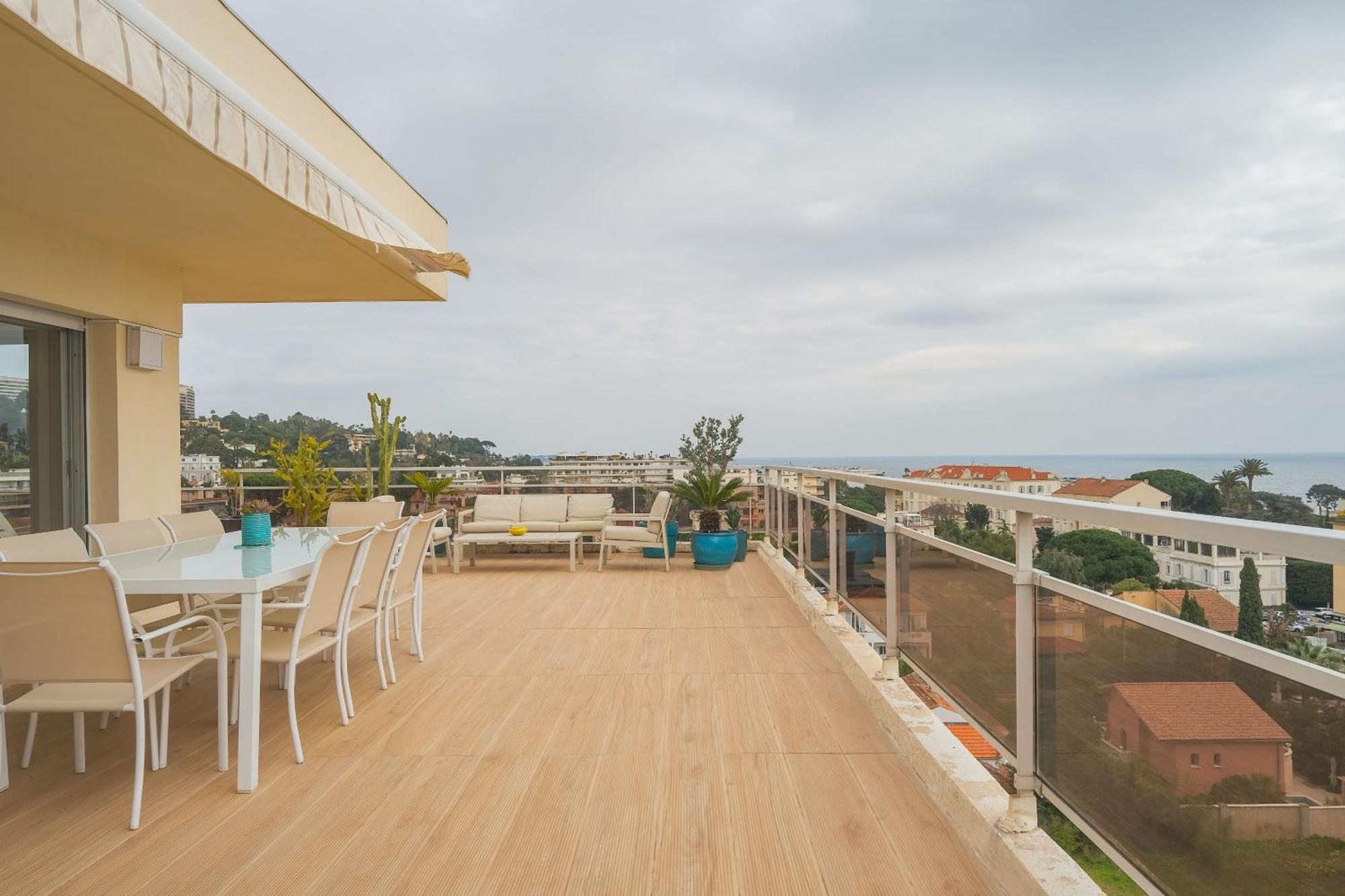 Villa Sur Le Toit - Vue Mer Exceptionnelle Канны Экстерьер фото