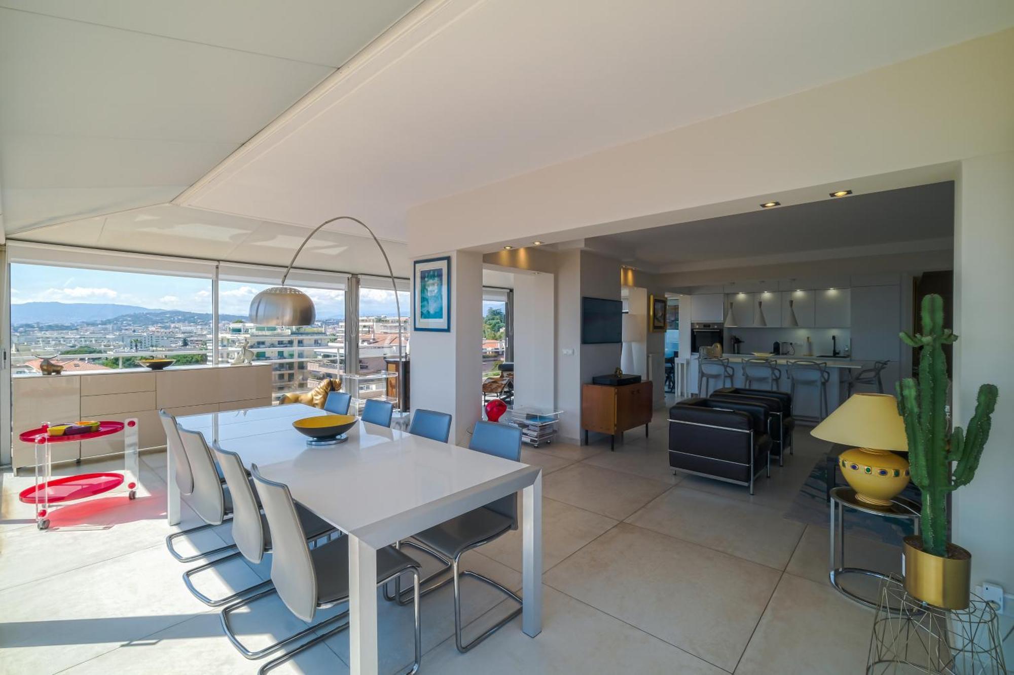 Villa Sur Le Toit - Vue Mer Exceptionnelle Канны Экстерьер фото