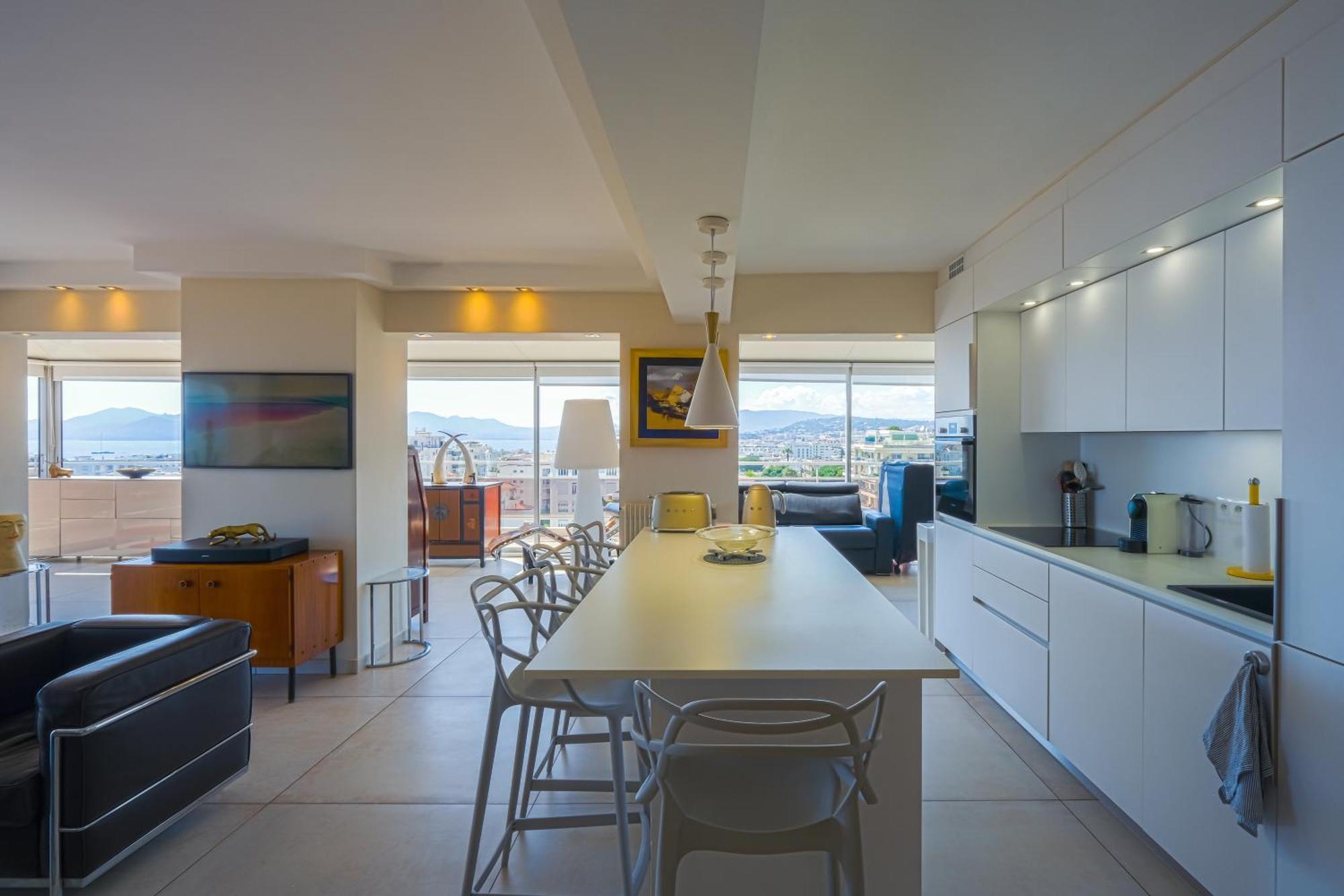 Villa Sur Le Toit - Vue Mer Exceptionnelle Канны Экстерьер фото