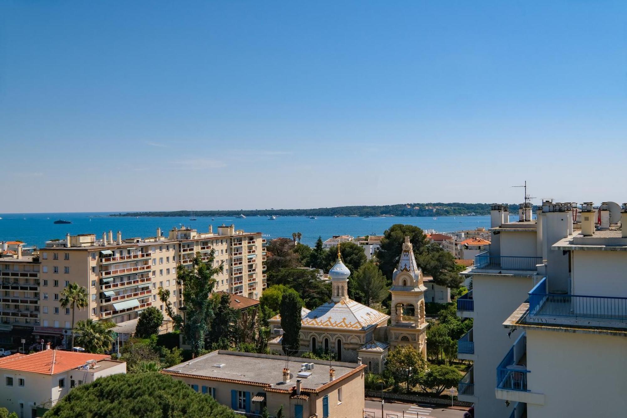 Villa Sur Le Toit - Vue Mer Exceptionnelle Канны Экстерьер фото