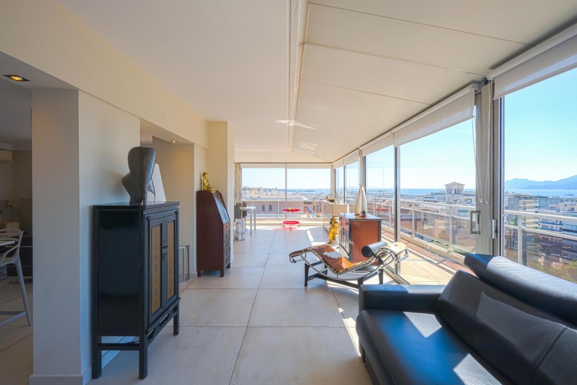 Villa Sur Le Toit - Vue Mer Exceptionnelle Канны Экстерьер фото