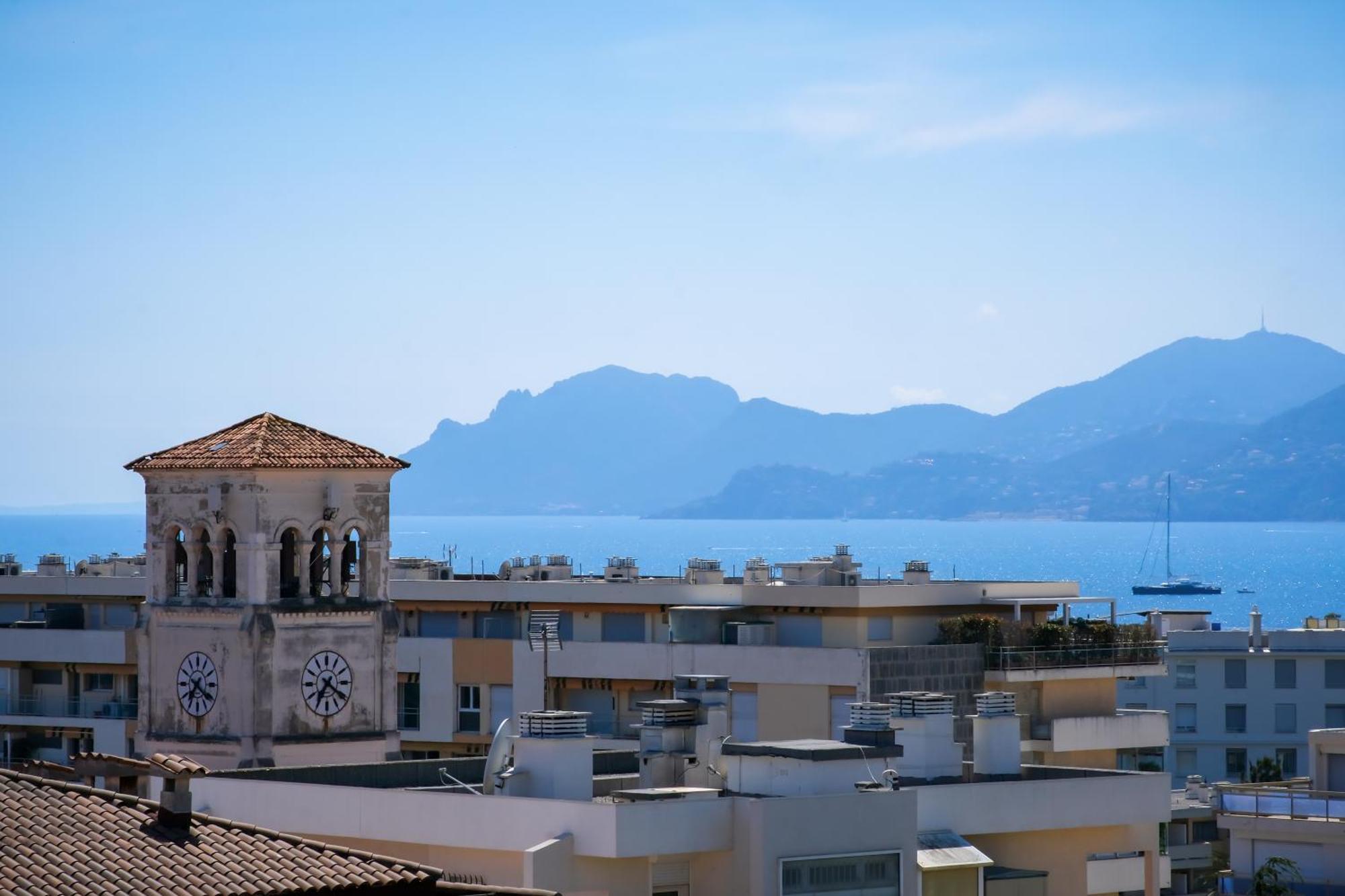 Villa Sur Le Toit - Vue Mer Exceptionnelle Канны Экстерьер фото