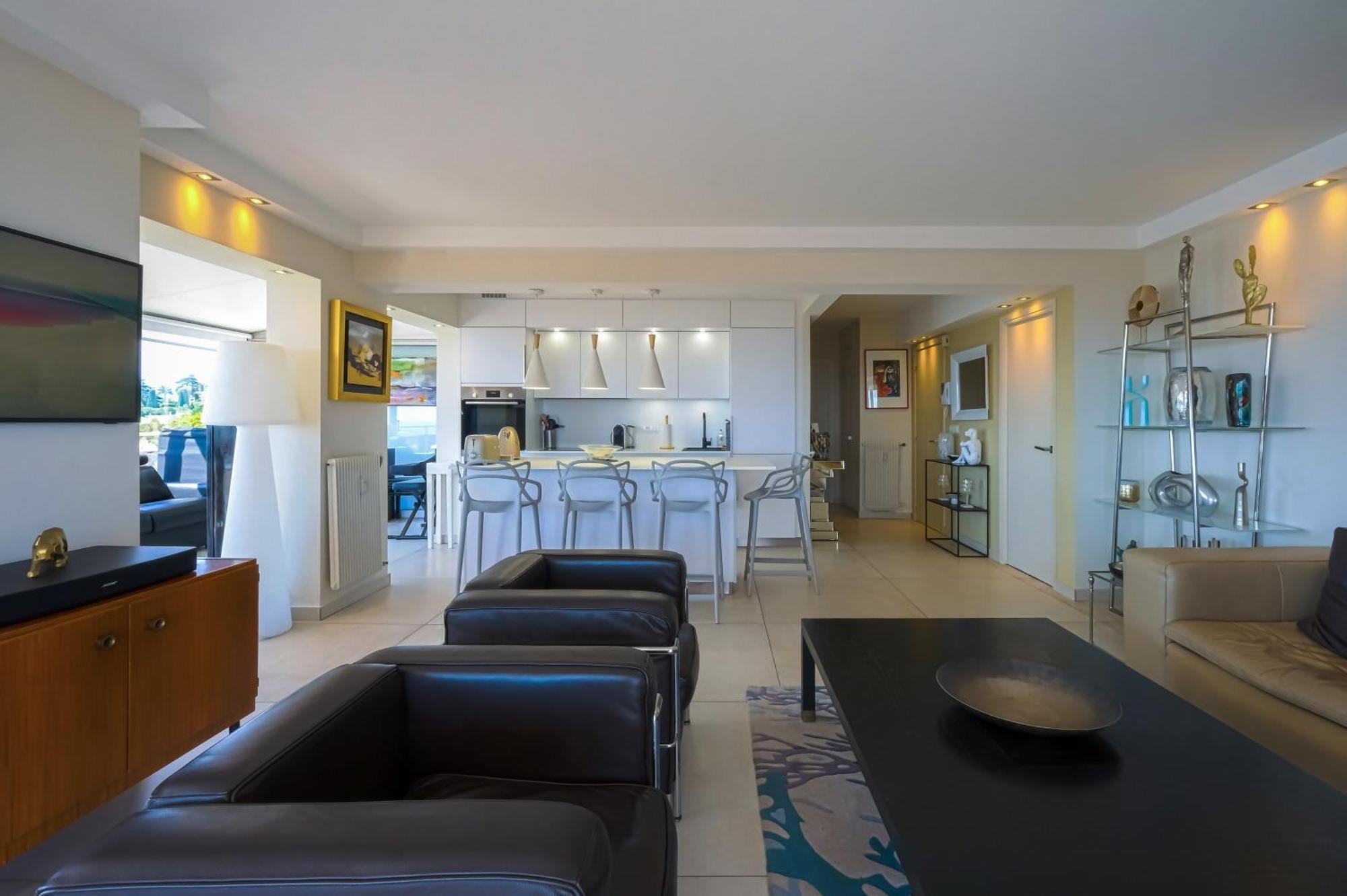 Villa Sur Le Toit - Vue Mer Exceptionnelle Канны Экстерьер фото