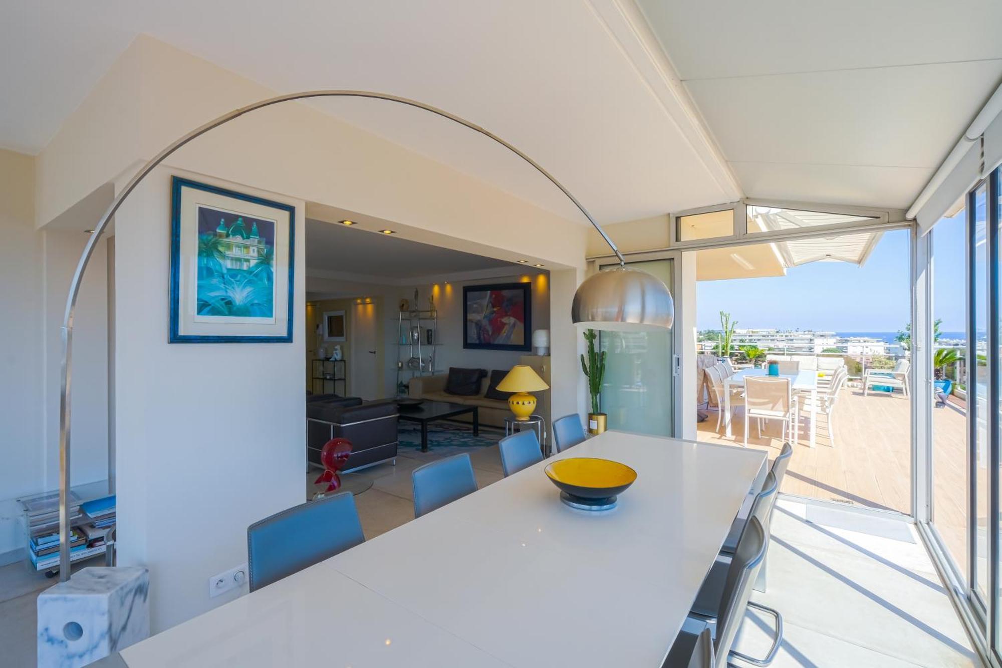 Villa Sur Le Toit - Vue Mer Exceptionnelle Канны Экстерьер фото